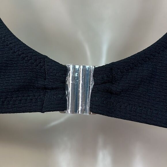 Cupshe Black Bikini top size Medium NWT - Picture 8 of 11